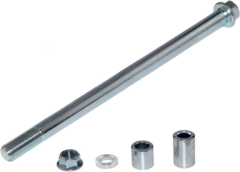 SIPARTS 12mm 250mm Front Rear Axle with Bush 38mm 22mm 5mm Fit for PIT PRO Dirt Bike Scooter QUAD ATV 50cc 110cc 125cc - Image 1